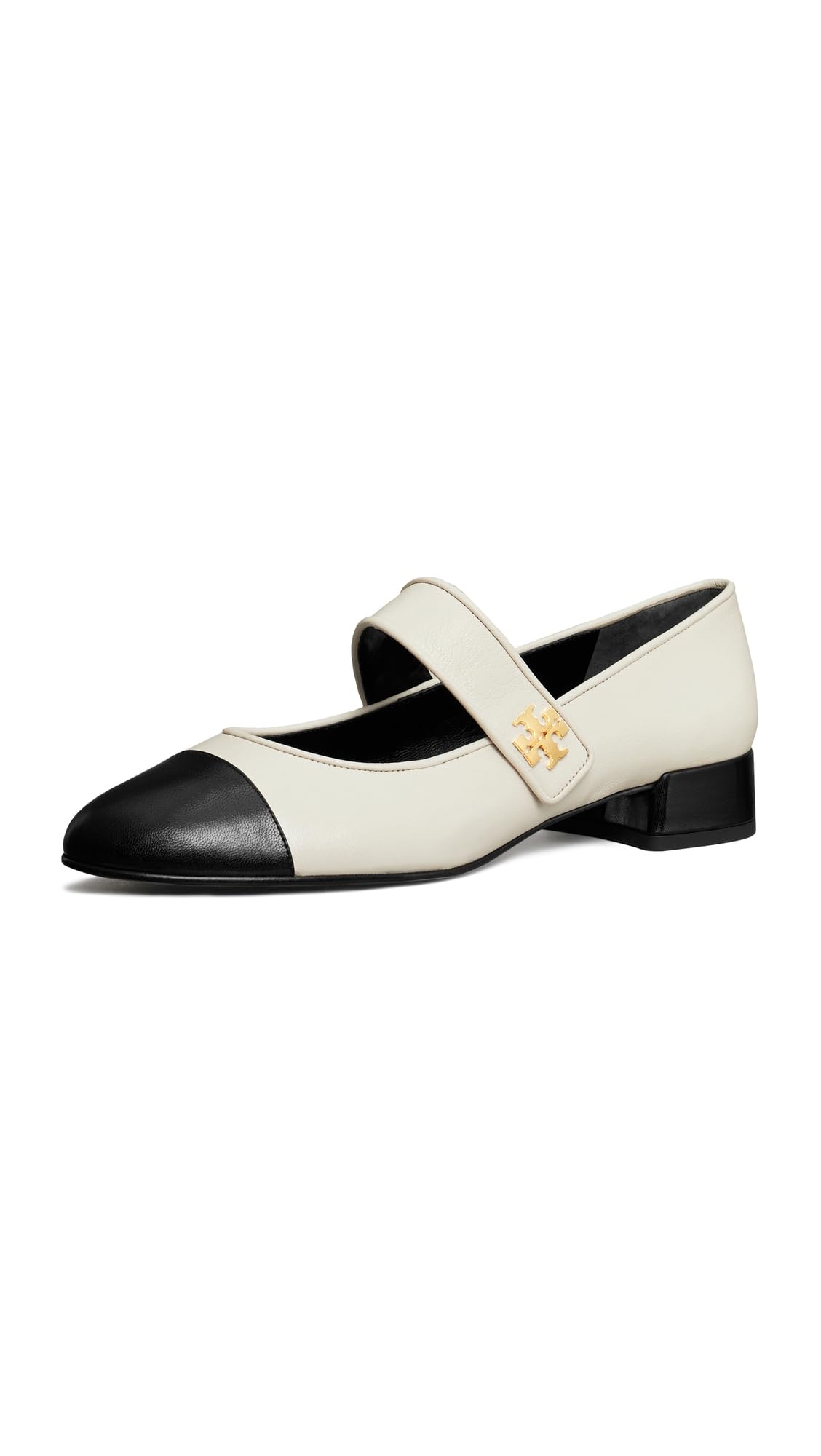 Cap Toe Mary Jane Ballet Heels