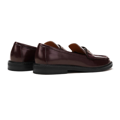 Leather Penny Driving Loafers