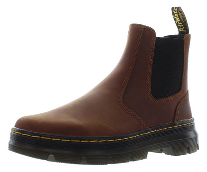 Dr. Martens unisex-adult Embury Leather Chelsea Boot