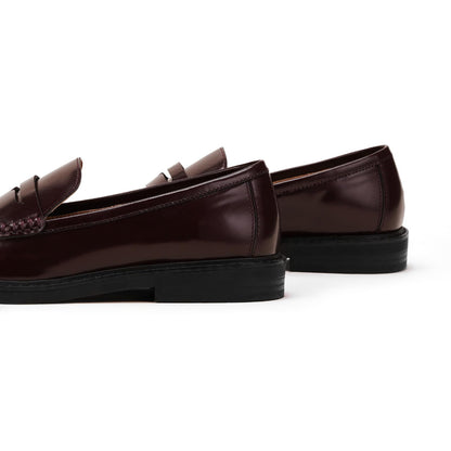 Leather Penny Driving Loafers