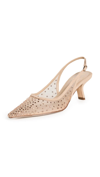 Minimal Slingback Pumps for Elegant Everyday Wear