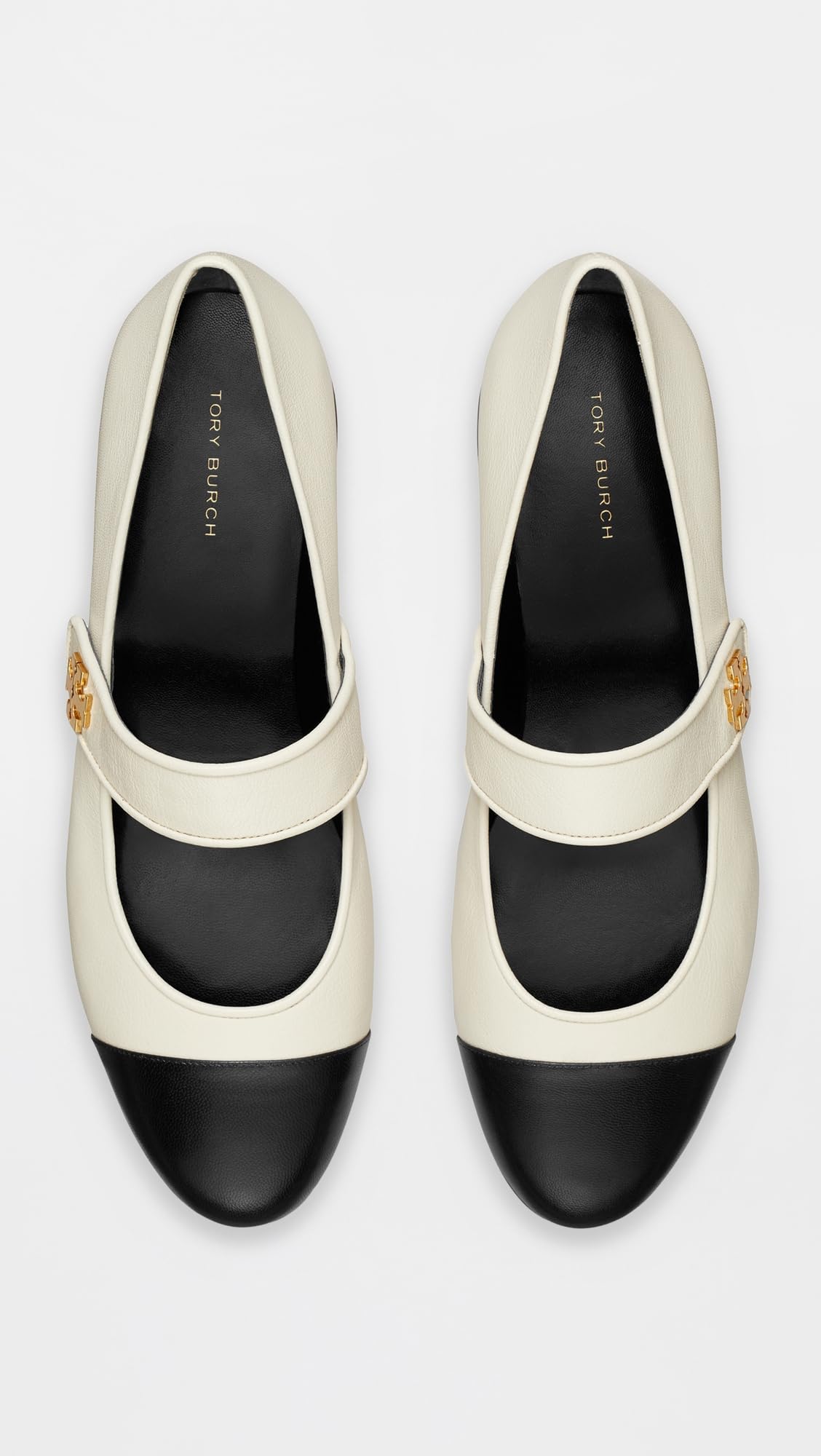 Cap Toe Mary Jane Ballet Heels