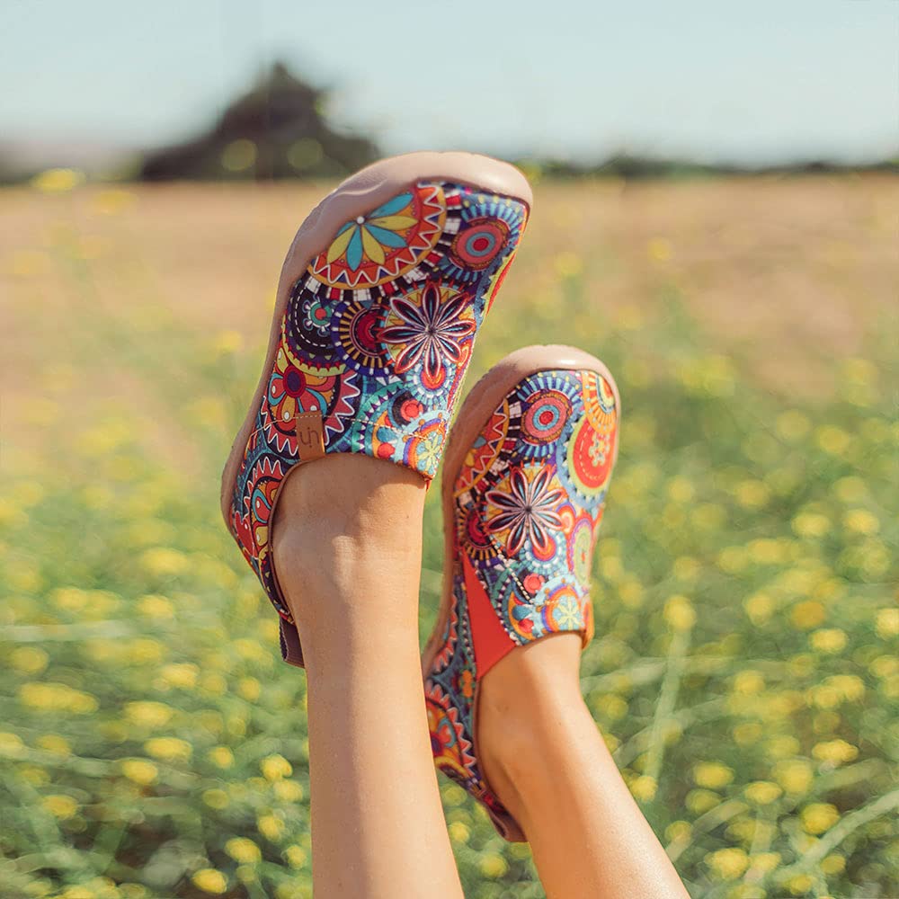Colorful Art Slip-On Loafers