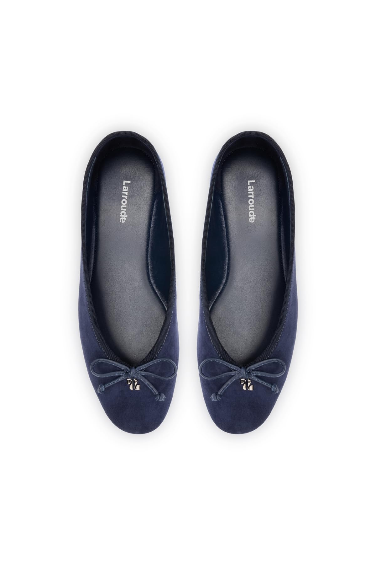 Indigo Suede Ballet Flats