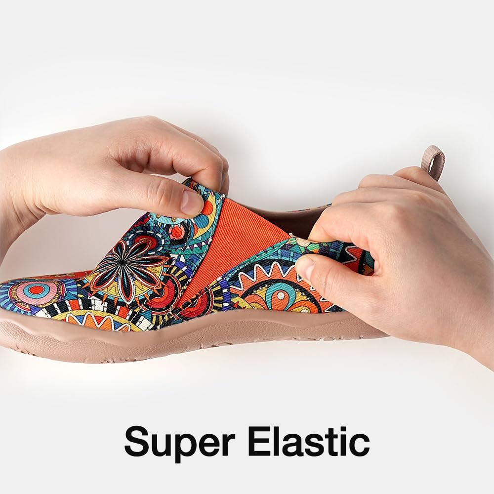Colorful Art Slip-On Loafers