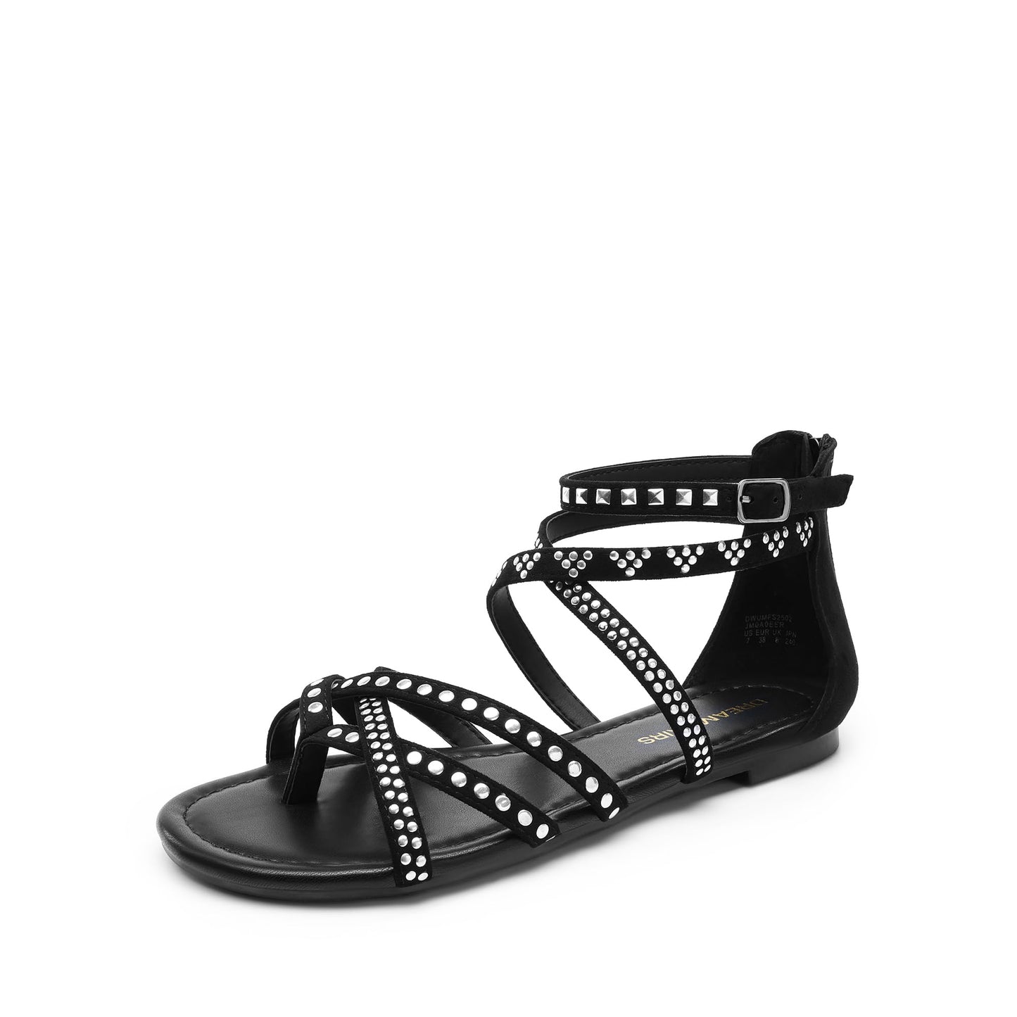 Cross Strappy Gladiator Flat Sandals for Women