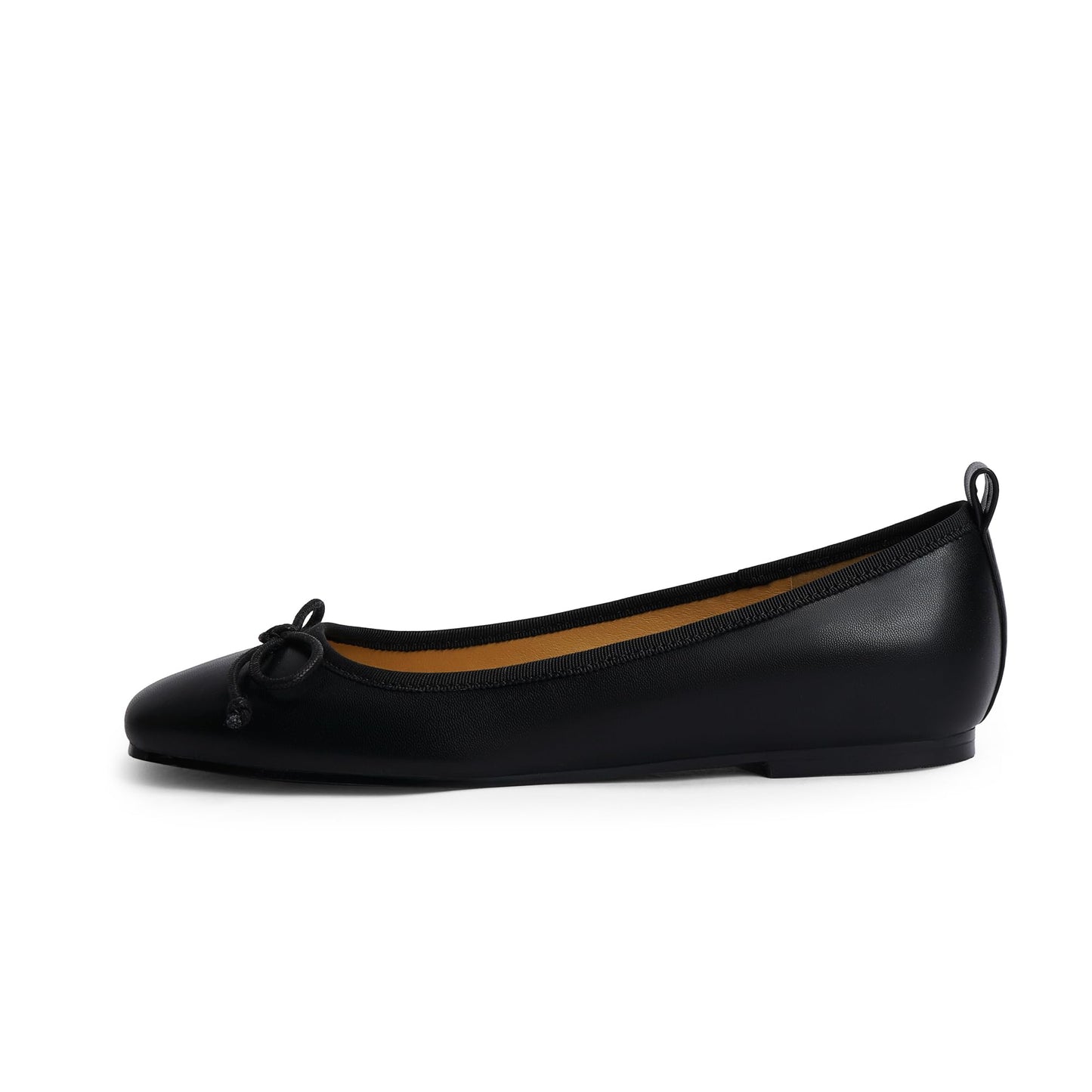 Bow Square Toe Ballet Flats