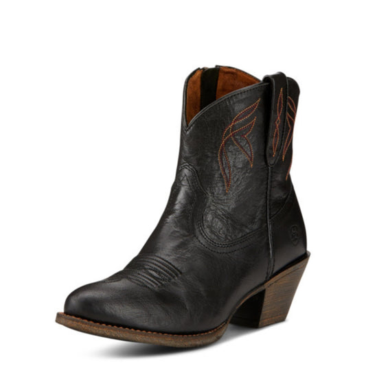 Classic Western Boots with Minimal Riding Style