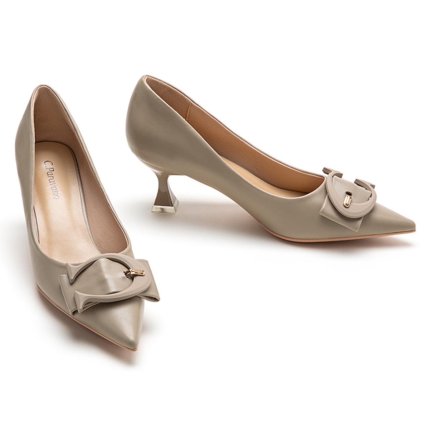 Minimal Kitten Heel Pumps for Elegant Daily Wear