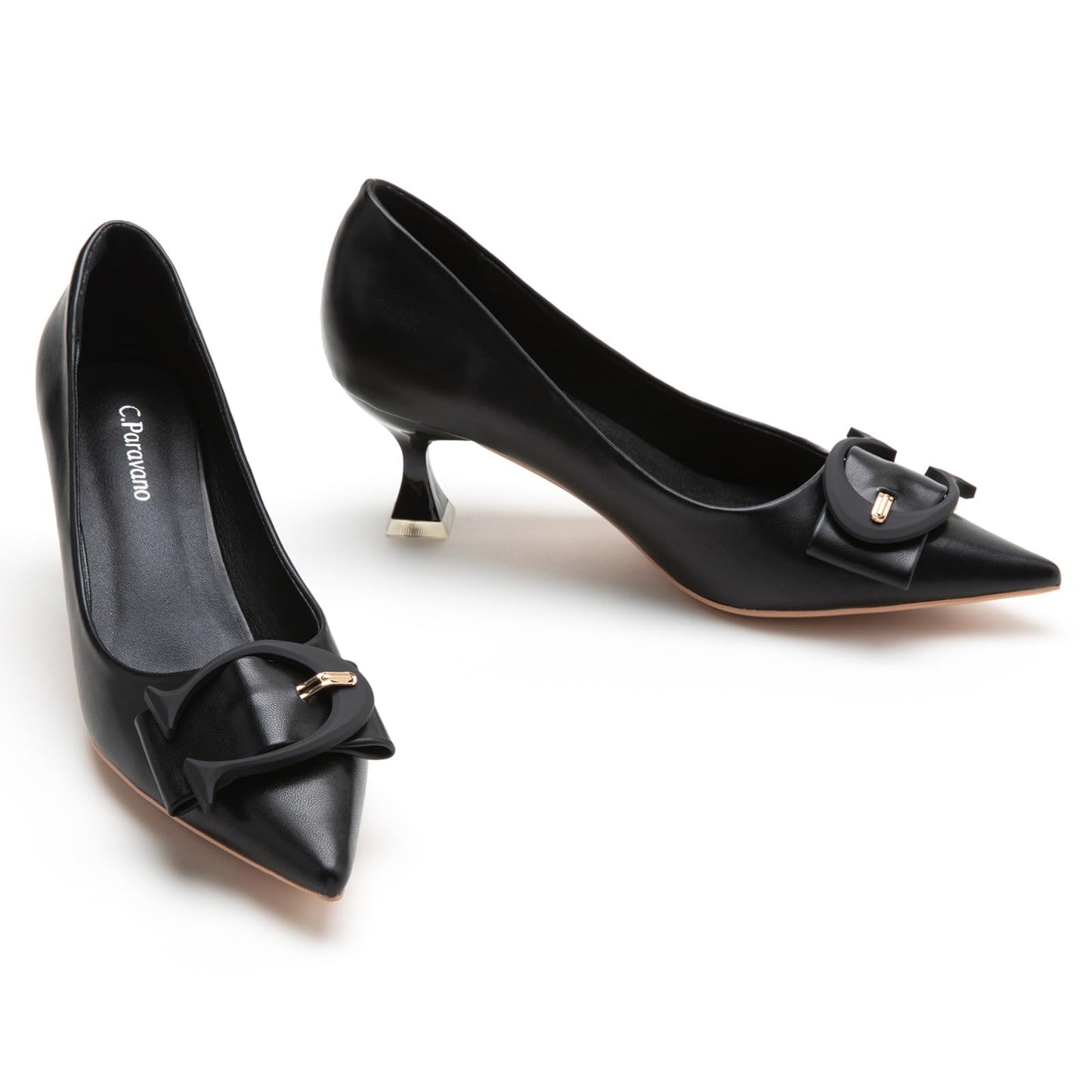 Minimal Kitten Heel Pumps for Elegant Daily Wear