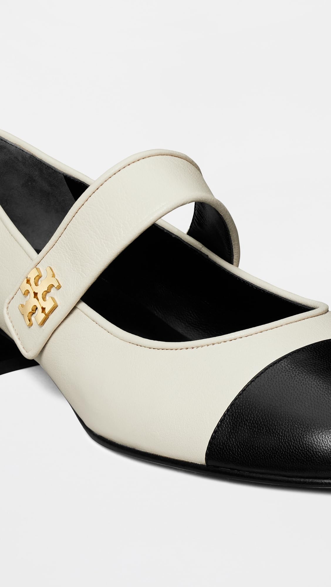 Cap Toe Mary Jane Ballet Heels