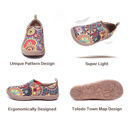 Colorful Art Slip-On Loafers