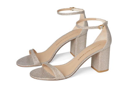 Minimal Block Heel Ankle Strap Sandals