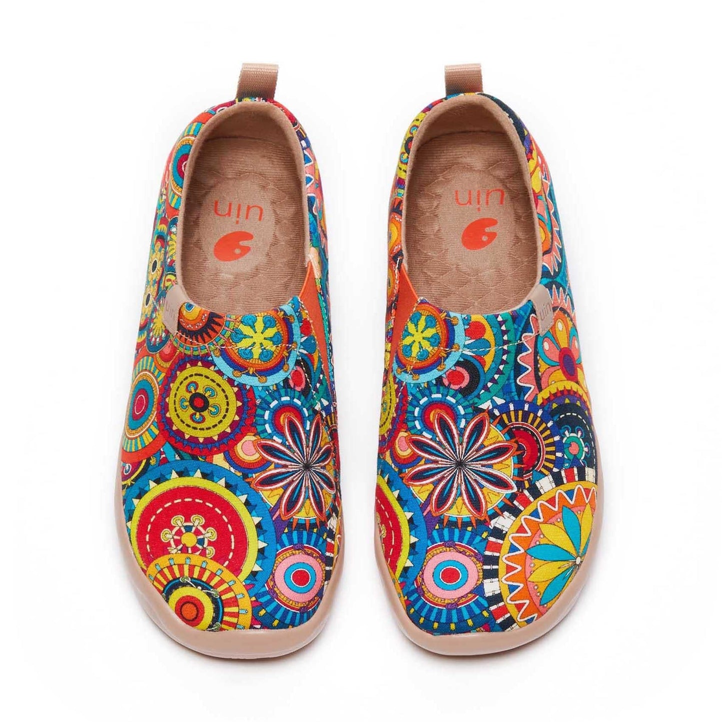 Colorful Art Slip-On Loafers