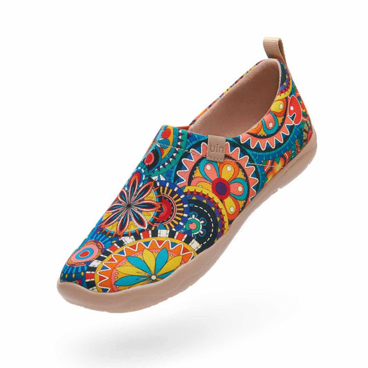 Colorful Art Slip-On Loafers