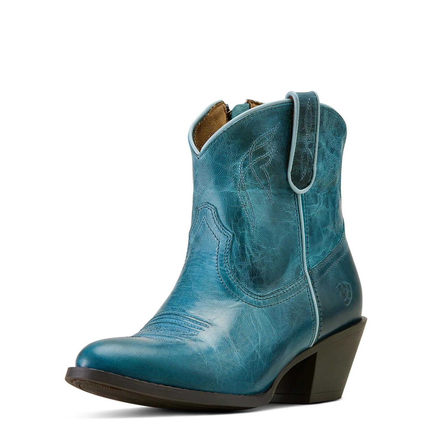 Classic Western Boots with Minimal Riding Style