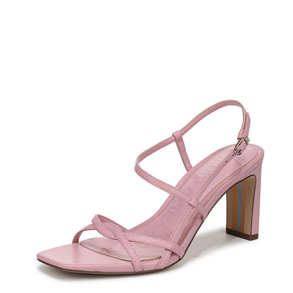Minimal Strappy Block Heel Sandals