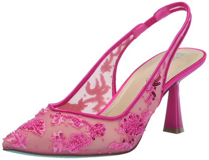 Crystal Bow Evening Heels for Special Occasions