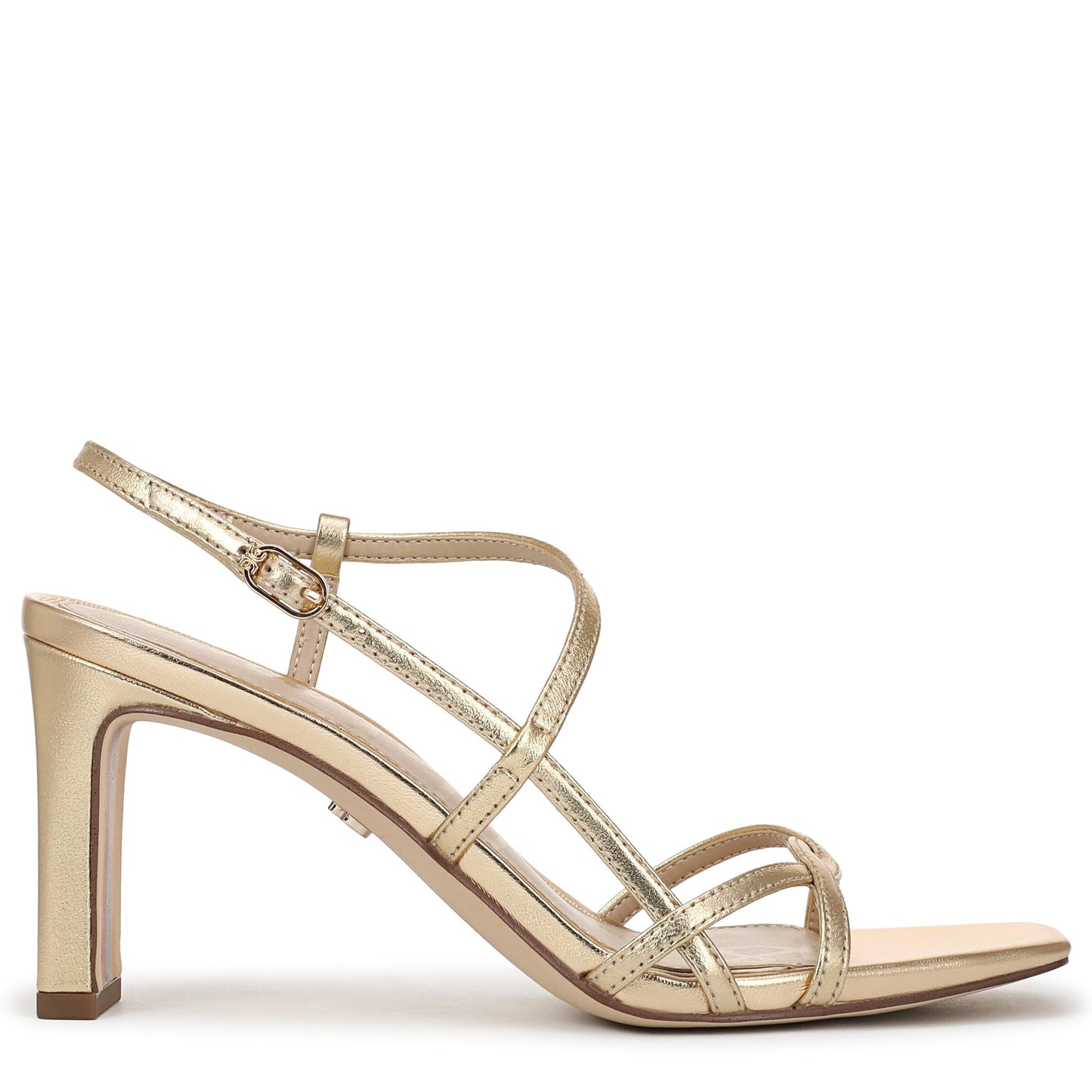 Minimal Strappy Block Heel Sandals