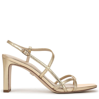 Minimal Strappy Block Heel Sandals