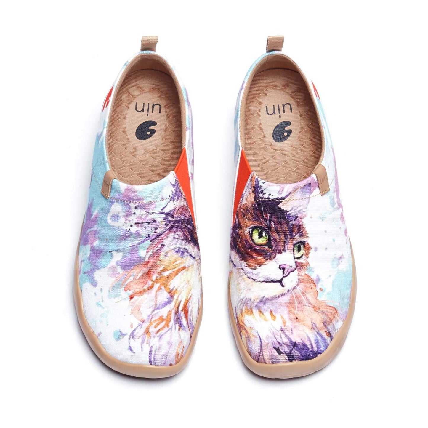 Colorful Art Slip-On Loafers