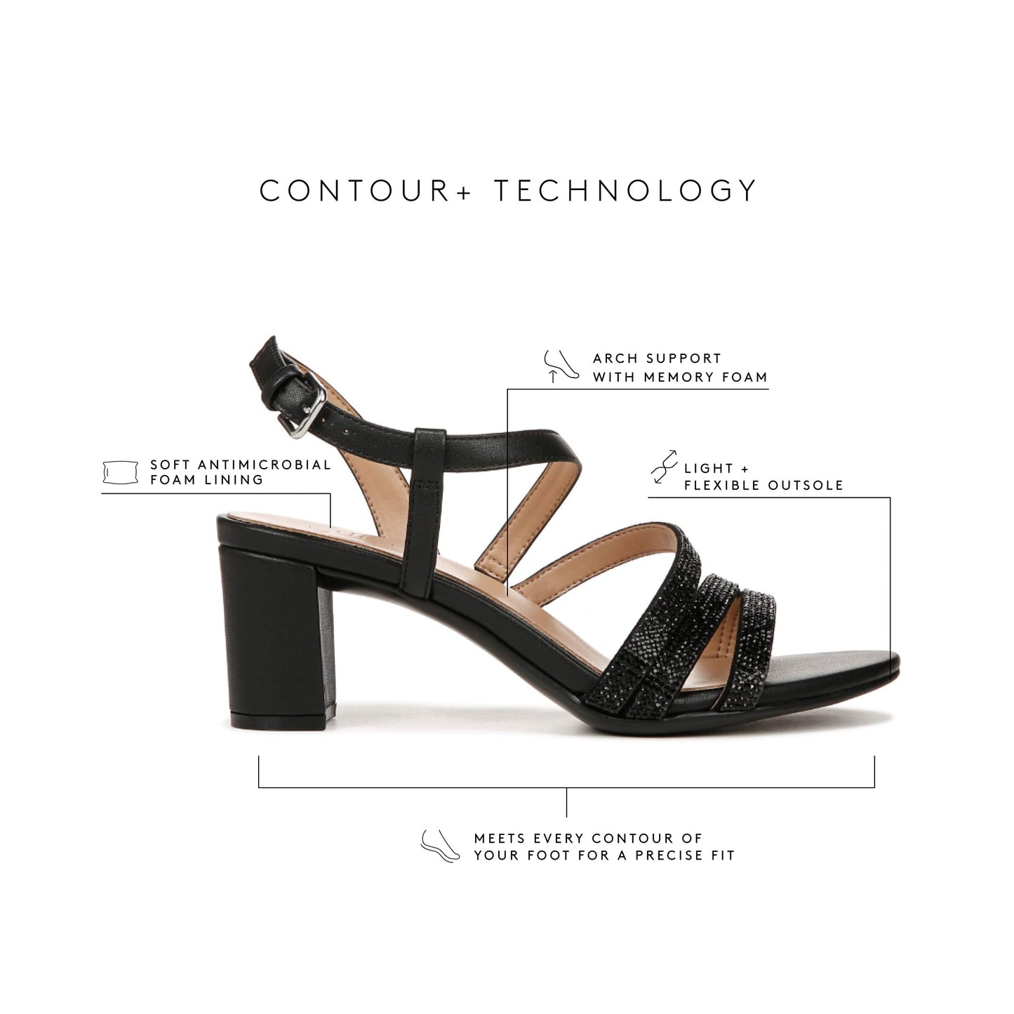 Minimal Strappy Comfort Sandals for Women