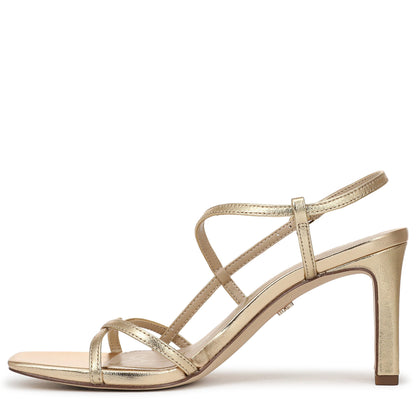 Minimal Strappy Block Heel Sandals