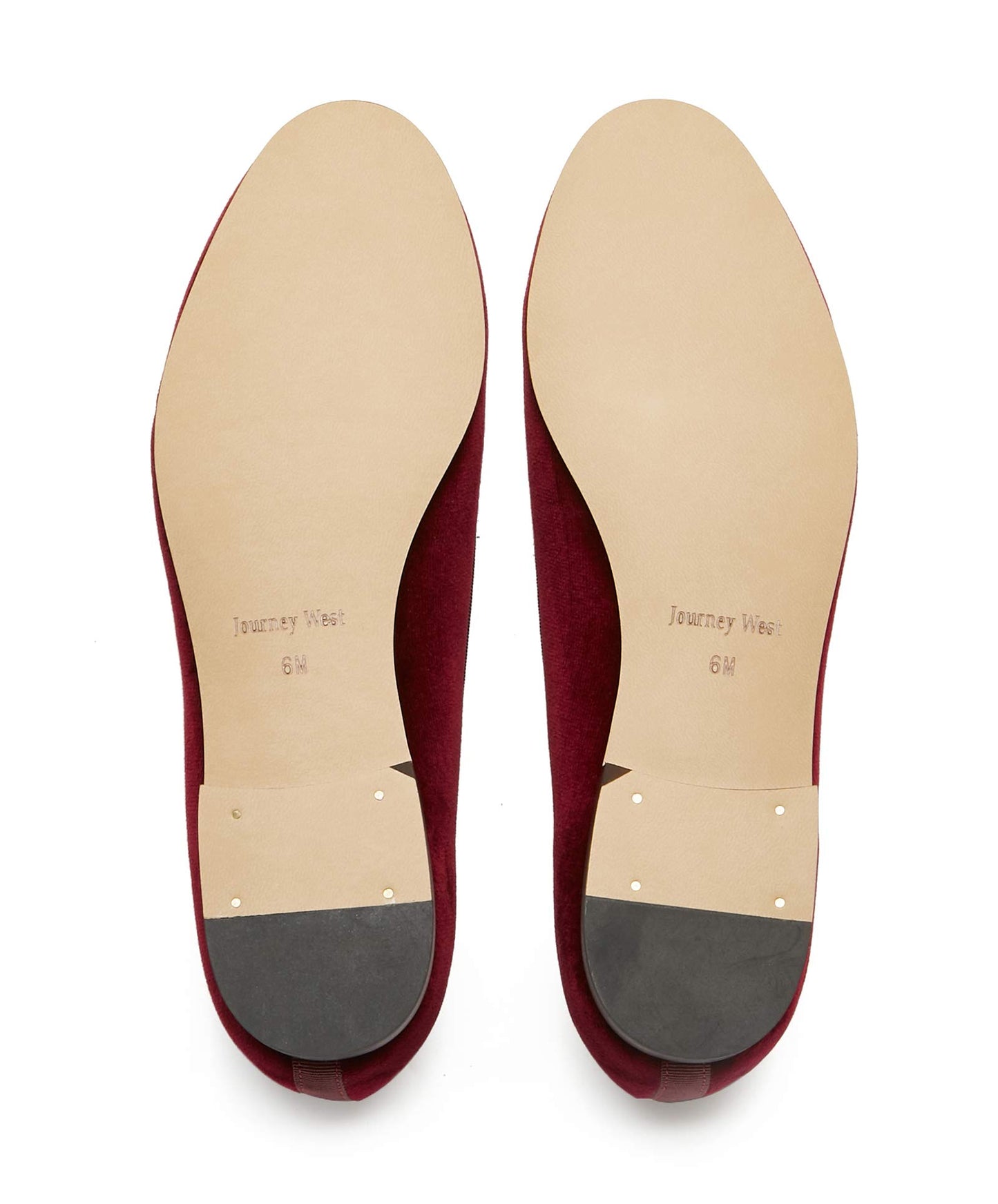 Embroidered Velvet Loafer Flats