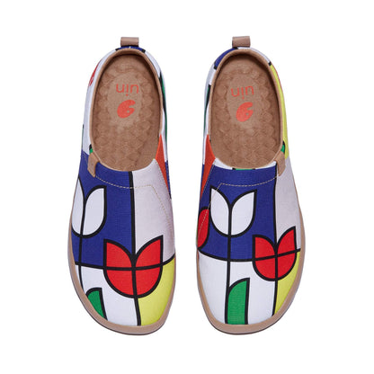 Colorful Art Slip-On Loafers