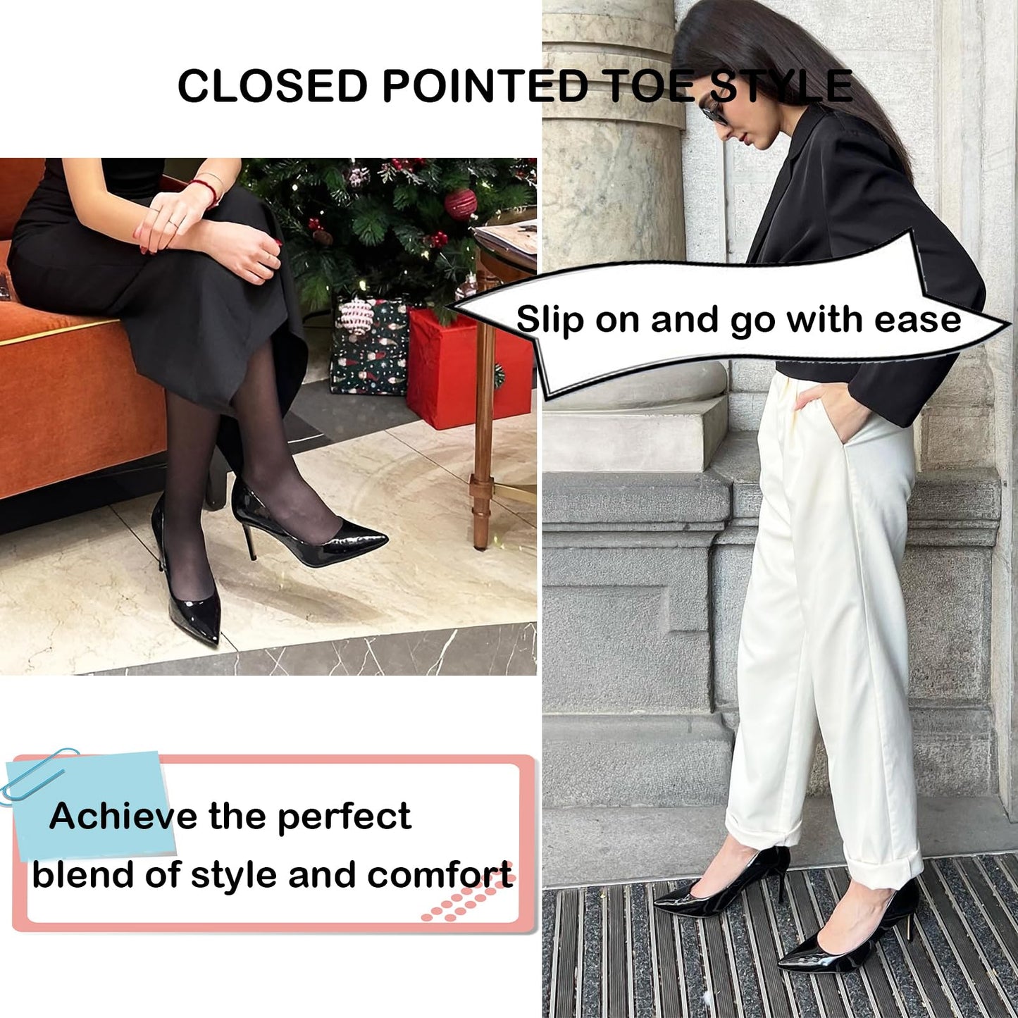Pointed Toe Stiletto Pumps for Elegant Occasions